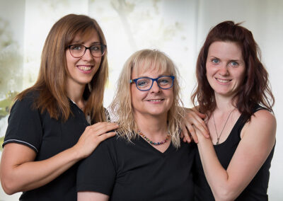 Portrait Das Team vom Haaratelier Bayer